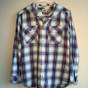 Aritzia TNA boyfriend flannel